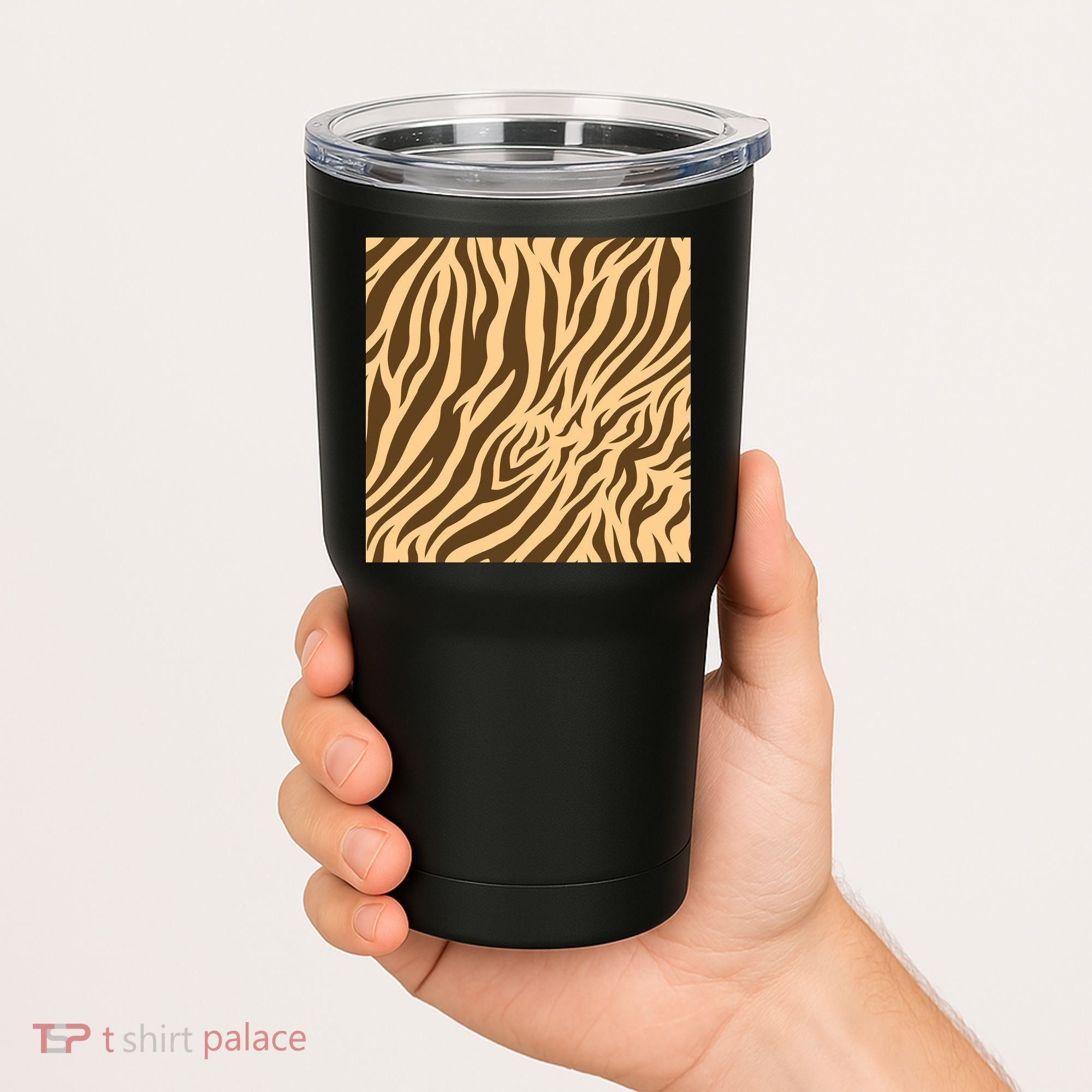 Tiger Animal Print Tumbler