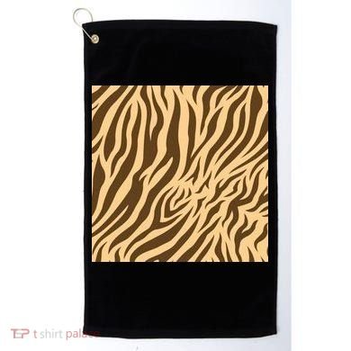 Tiger Animal Print Golf Towel