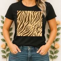 Tiger Animal Print Women's T-Shirt thumb 2