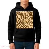 Tiger Animal Print Kids Hoodie thumb 4