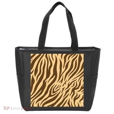 Tiger Animal Print Tote Bag