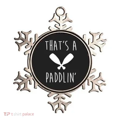 That's A Paddlin Ornament