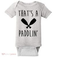 That's A Paddlin Baby Bodysuit thumb 0