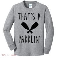 That's A Paddlin Kids Long Sleeve Shirt thumb 0