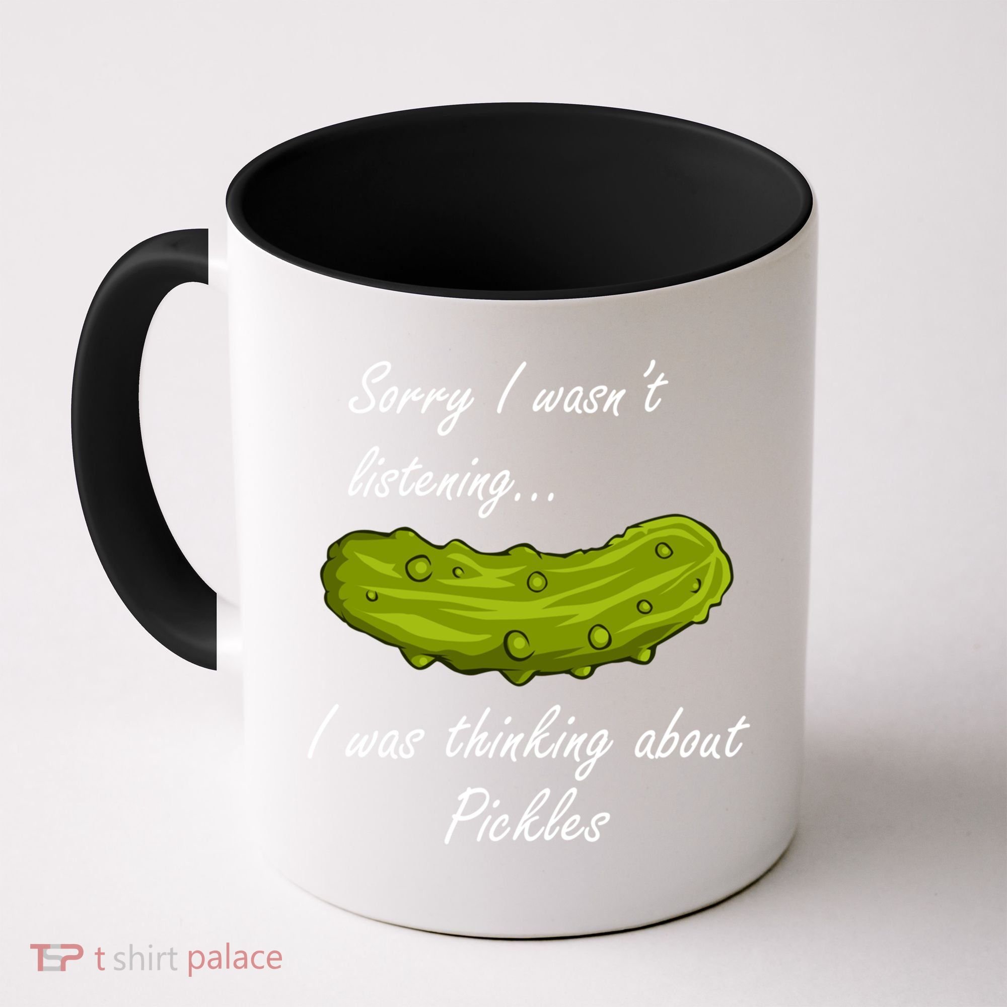 Thinking About Pickles Funny Saying Ferted Cucumber Gift Coffee Mug