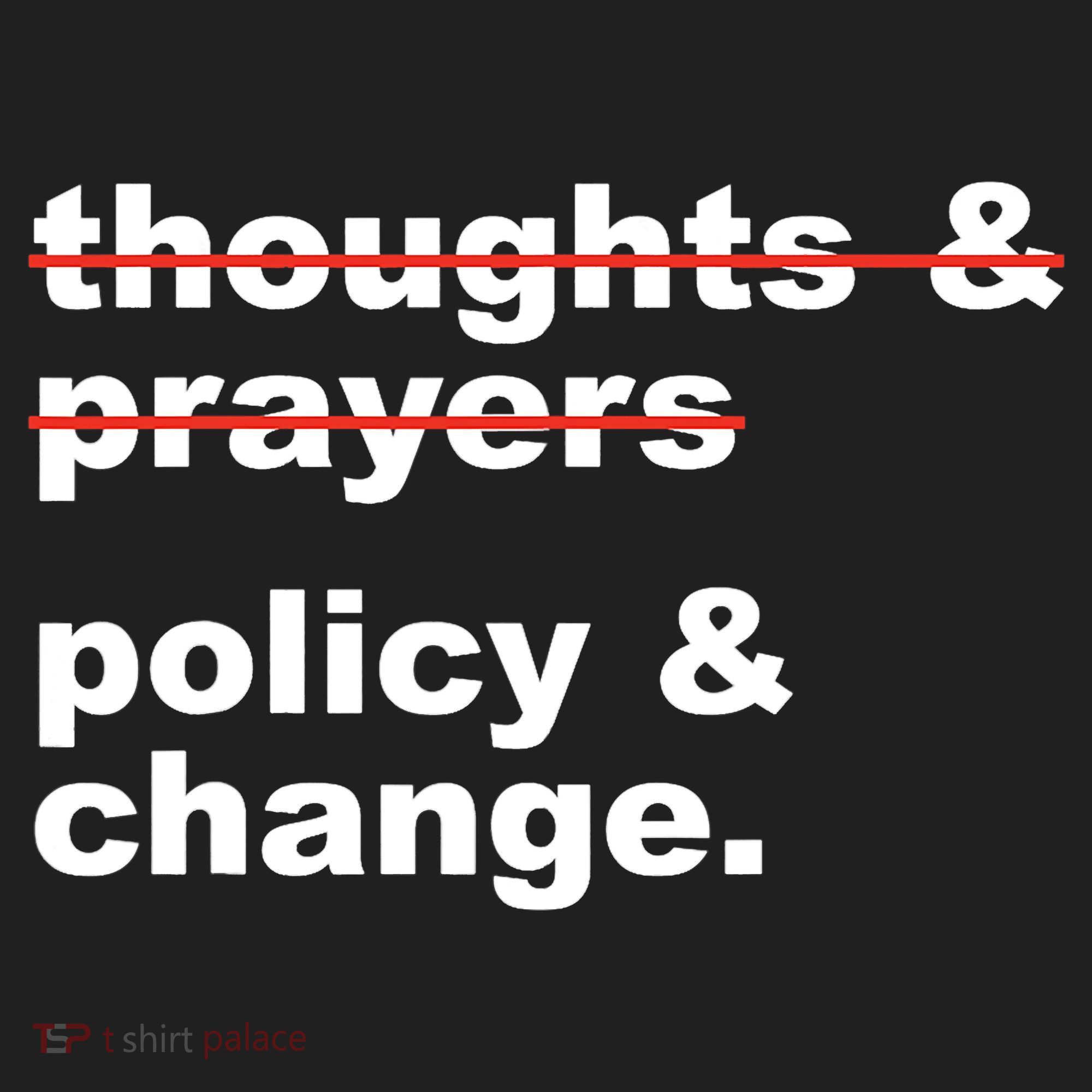 Thoughts And Prayers Policy And Change Human Rights Equality Hat