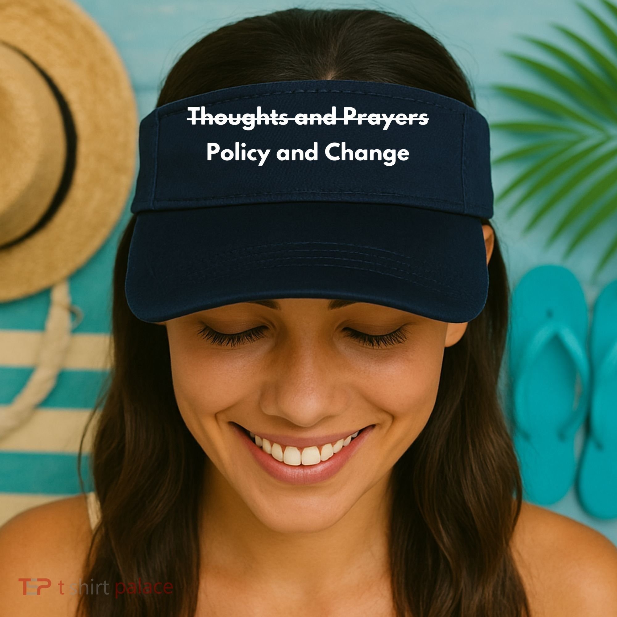 Thoughts And Prayers, Policy And Change Visor