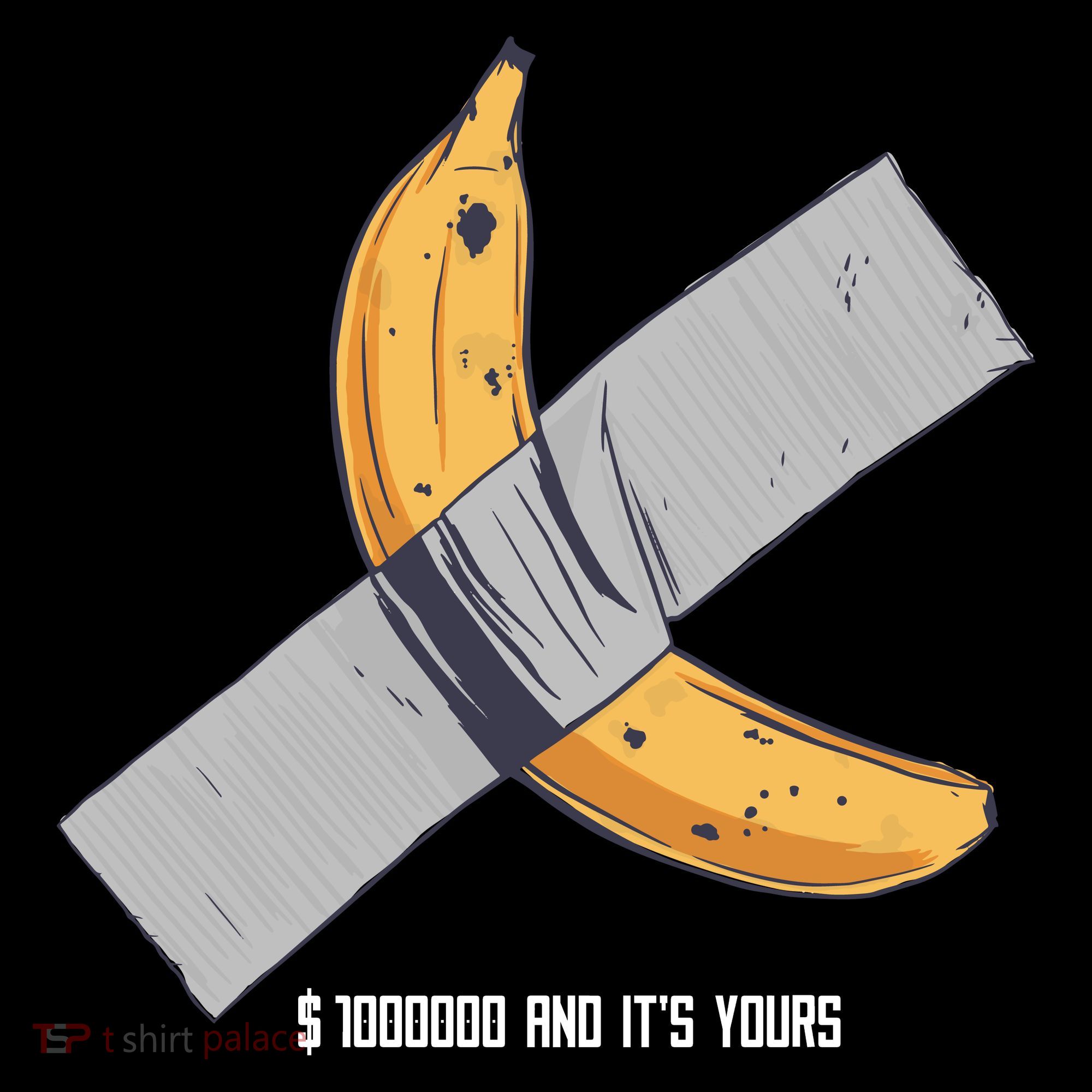 Taped Banana Funny Toddler Hoodie