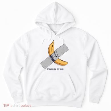 Taped Banana Funny Hoodie