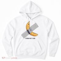 Taped Banana Funny Hoodie thumb 0