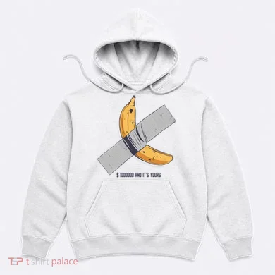 Taped Banana Funny Hoodie