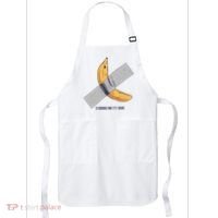 Taped Banana Funny Apron thumb 0