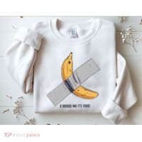 Taped Banana Funny Sweatshirt thumb 2