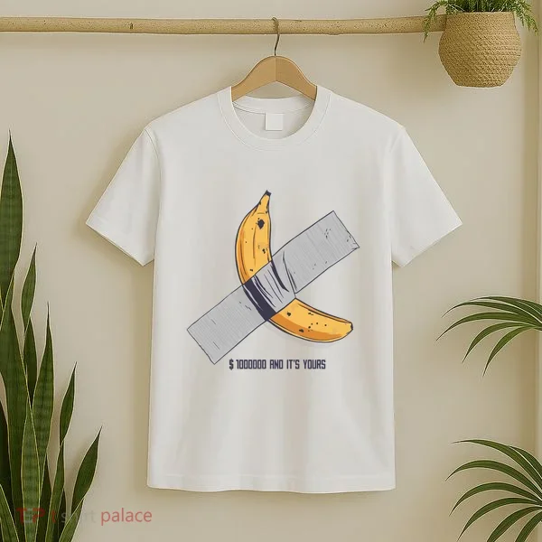 Taped Banana Funny T-Shirt