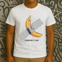 Taped Banana Funny T-Shirt thumb 3
