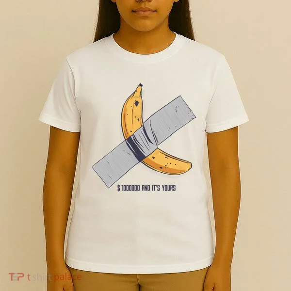 Taped Banana Funny T-Shirt