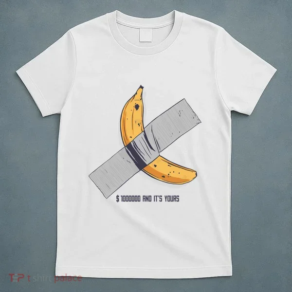 Taped Banana Funny T-Shirt