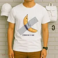 Taped Banana Funny T-Shirt thumb 6