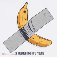 Taped Banana Funny Bucket Hat thumb 4