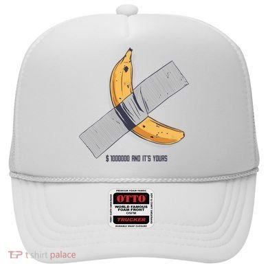 Taped Banana Funny Hat