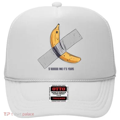 Taped Banana Funny Hat