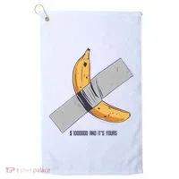 Taped Banana Funny Golf Towel thumb 0
