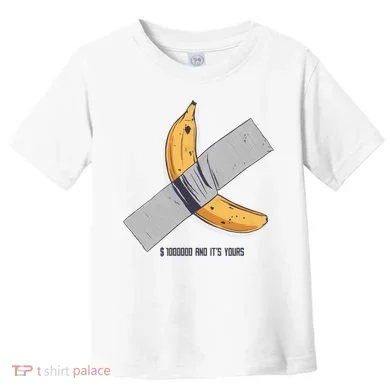 Taped Banana Funny Toddler T-Shirt