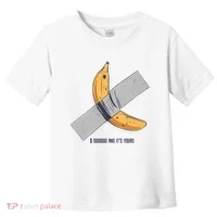 Taped Banana Funny Toddler T-Shirt thumb 0