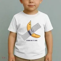 Taped Banana Funny Toddler T-Shirt thumb 2