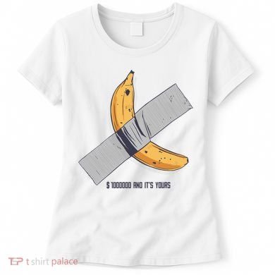Taped Banana Funny Women's T-Shirt