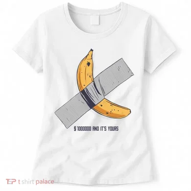 Taped Banana Funny Women's T-Shirt