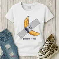 Taped Banana Funny Women's T-Shirt thumb 3