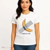 Taped Banana Funny Women's T-Shirt thumb 4