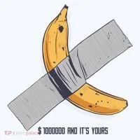 Taped Banana Funny Women's T-Shirt thumb 6
