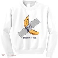 Taped Banana Funny Kids Sweatshirt thumb 0