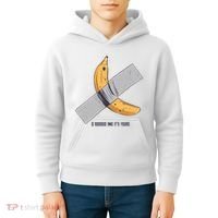 Taped Banana Funny Kids Hoodie thumb 4