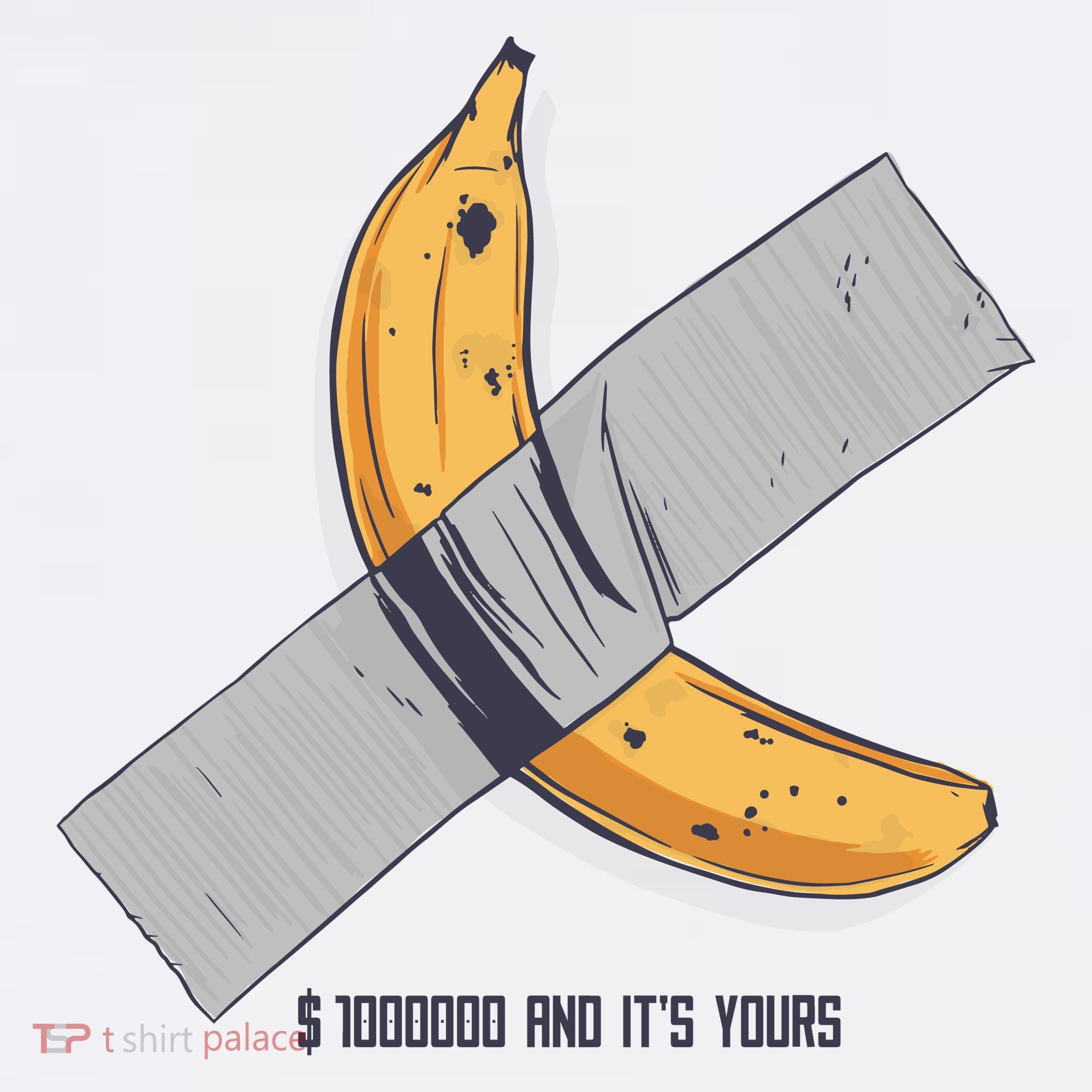 Taped Banana Funny Kids Hoodie