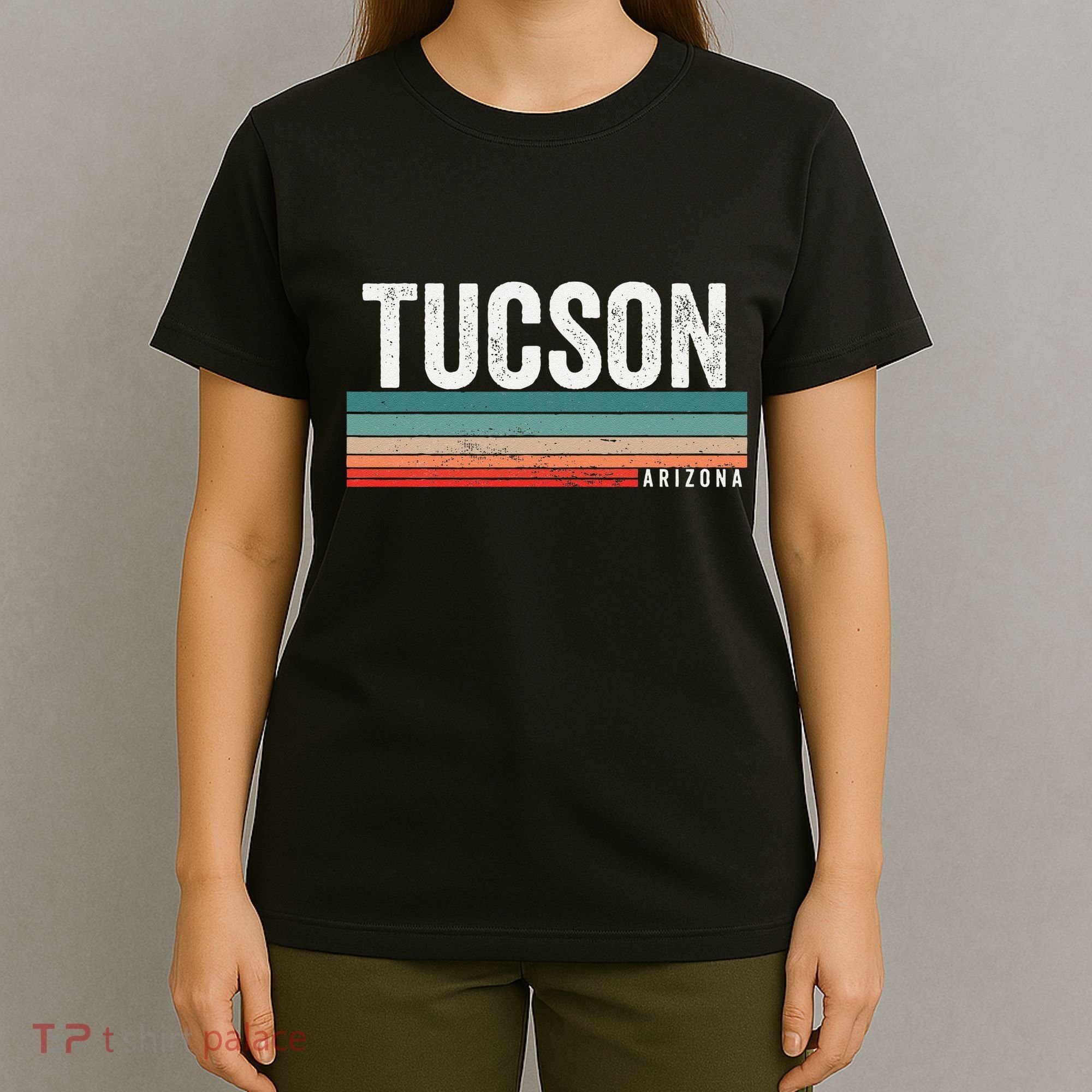 Tucson Arizona Retro Sunset Tucson Az Tucson T-Shirt