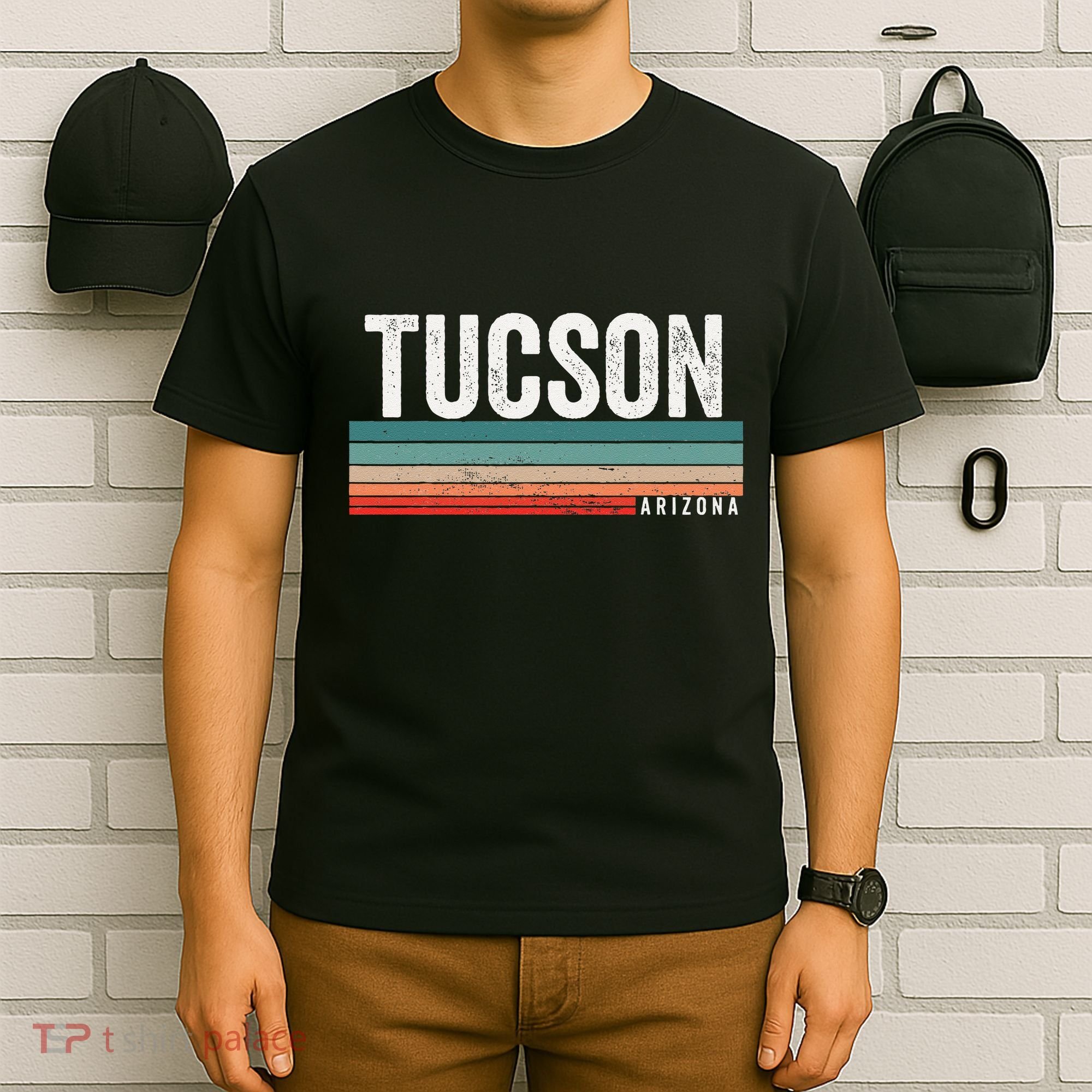 Tucson Arizona Retro Sunset Tucson Az Tucson T-Shirt