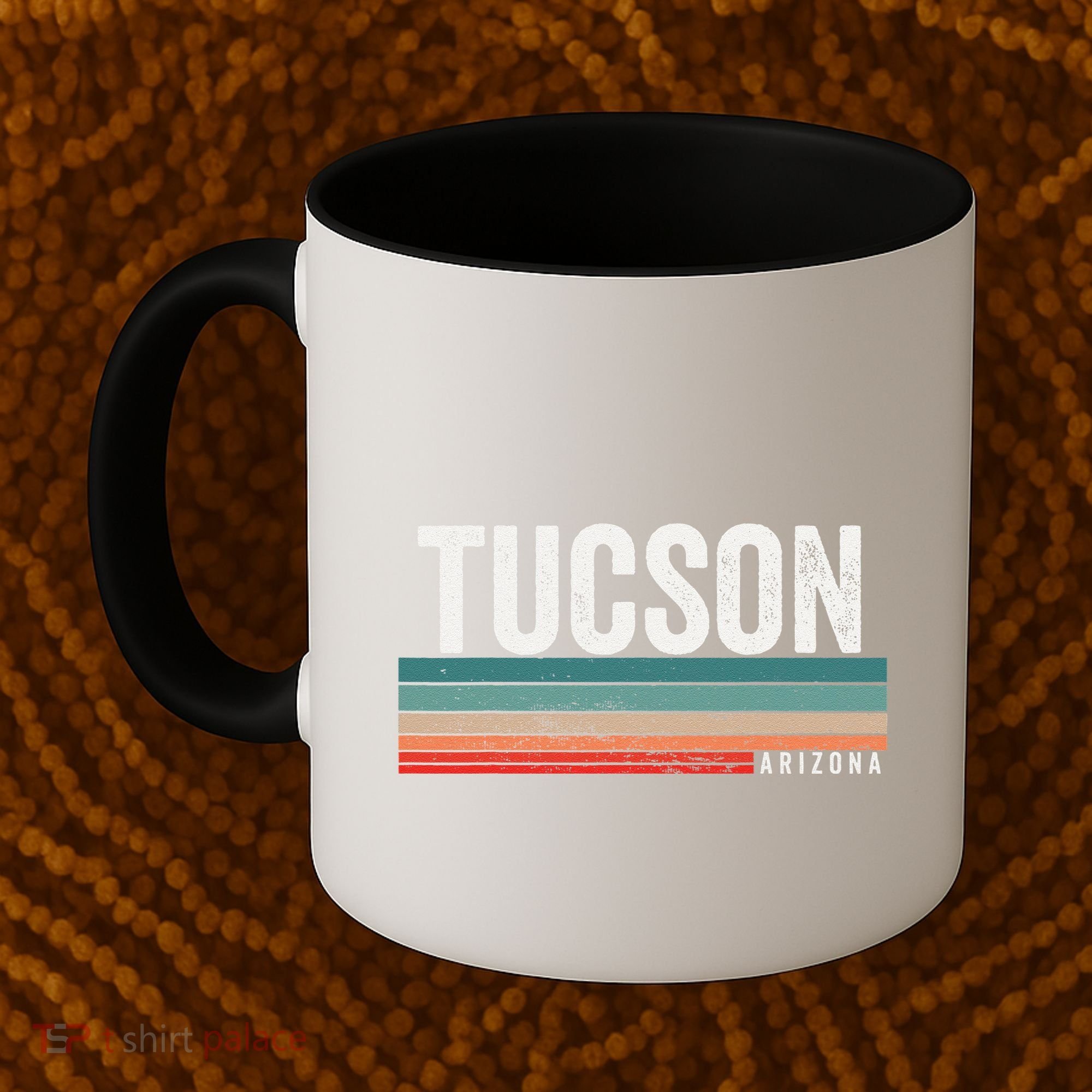 Tucson Arizona Retro Sunset Tucson Az Tucson Coffee Mug