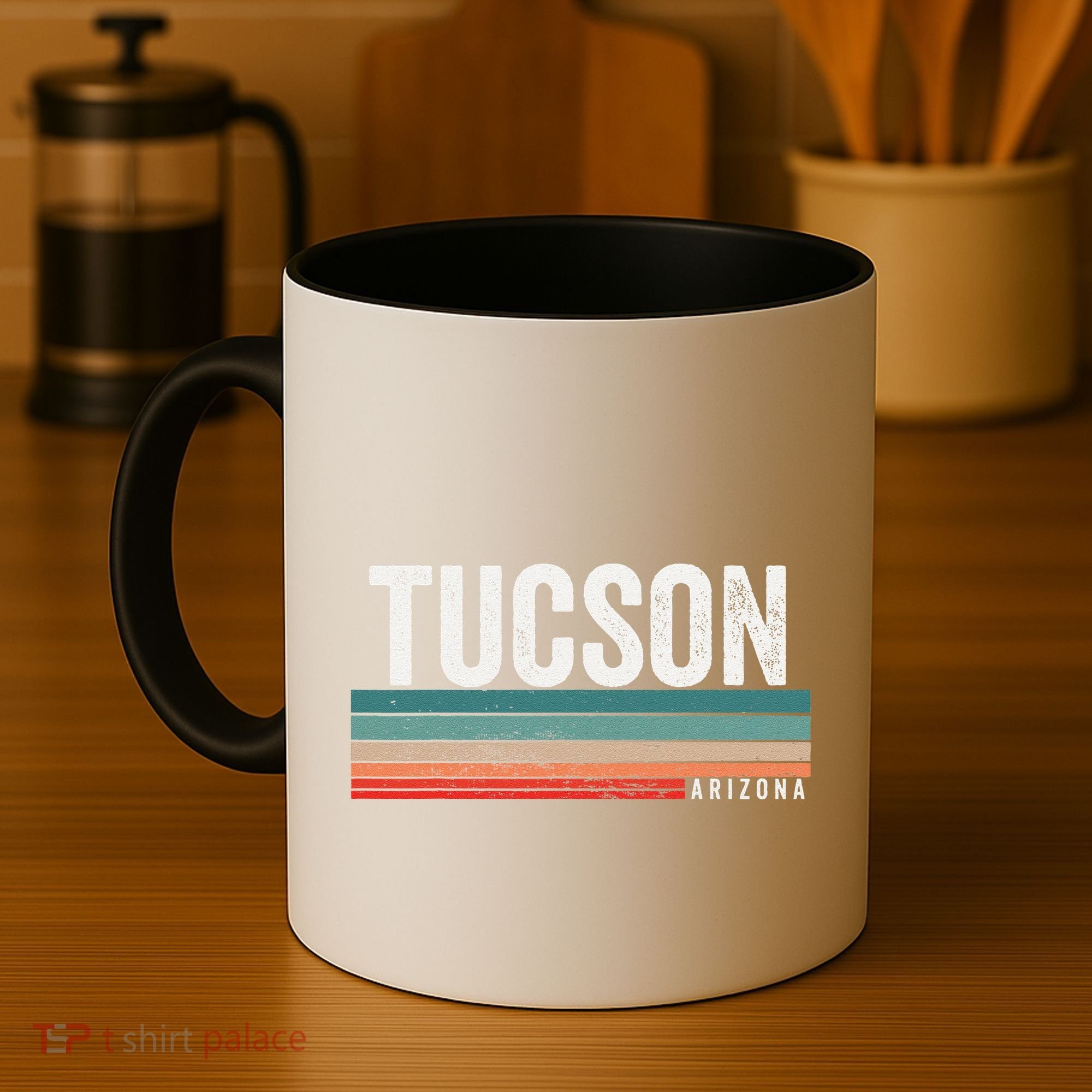 Tucson Arizona Retro Sunset Tucson Az Tucson Coffee Mug
