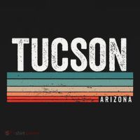 Tucson Arizona Retro Sunset Tucson Az Tucson Women's Hoodie thumb 2
