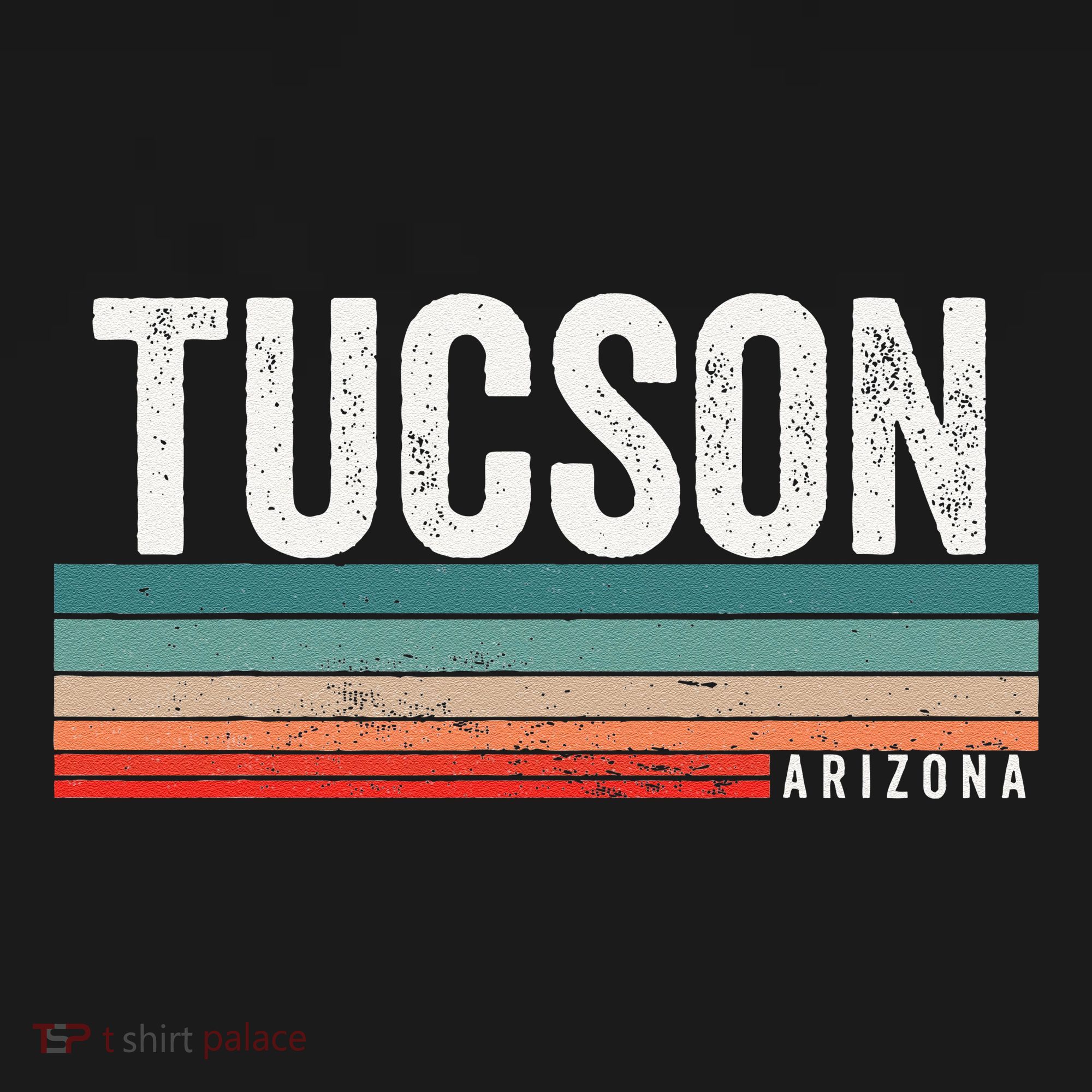 Tucson Arizona Retro Sunset Tucson Az Tucson Women's Hoodie