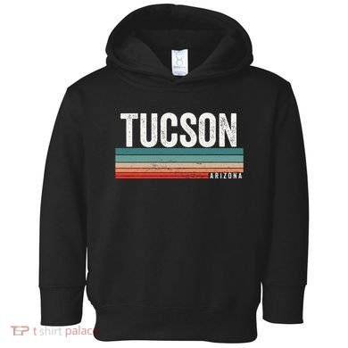 Tucson Arizona Retro Sunset Tucson Az Tucson Toddler Hoodie