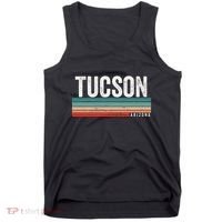 Tucson Arizona Retro Sunset Tucson Az Tucson Tank Top thumb 0