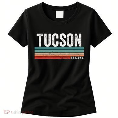 Tucson Arizona Retro Sunset Tucson Az Tucson Women's T-Shirt