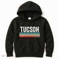 Tucson Arizona Retro Sunset Tucson Az Tucson Kids Hoodie thumb 0