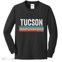 Tucson Arizona Retro Sunset Tucson Az Tucson Kids Long Sleeve Shirt thumb 0