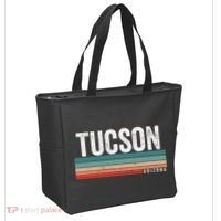 Tucson Arizona Retro Sunset Tucson Az Tucson Tote Bag thumb 2