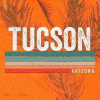Tucson Arizona Retro Sunset Tucson Az Tucson Kati Licensed 12" Camo Cuffed Beanie thumb 2
